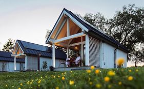 Tiny house met hottub